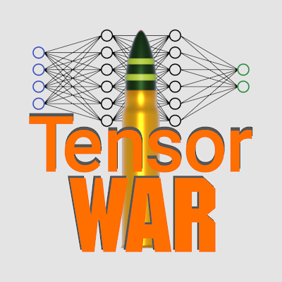 TensorWar is a machine learning environment for training combat game assets in Unity, using ml-agents.