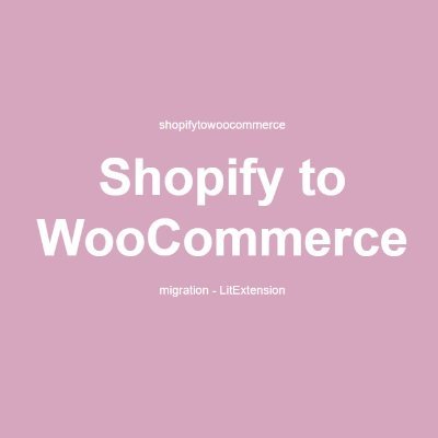 shopifytowoocom's profile picture. Migrate from Shopify to WooCommerce seamlessly with all your important store data reserved using LitExtension's tool