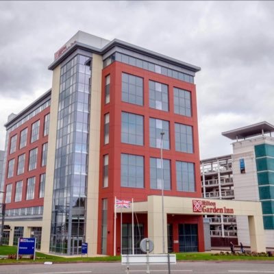 A modern hotel opposite BHX Airport with 178 bedrooms, a gym, a business centre and restaurant.