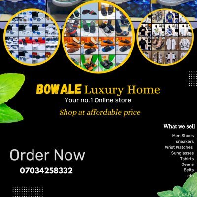 BLuxuryhome's profile picture. BoWale Luxury Home is an online Retail Fashion Shop.We bring quality to you at an affordable price.Join the train,feel the comfort.Make Your Order now.