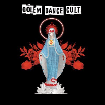 Golem Dance Cult is an “Industrial Dance Rock” duo (Oz/France). “Imagine an old Hammer horror movie directed by Dali and recoloured by Andy Warhol”
