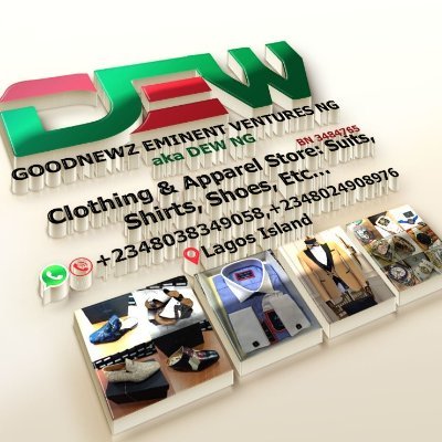 Men's Clothing & Fashion Display, Breaking News, National Events, Religious Info, FootBall News, Business Opportunities & Ideas.

...WE MAKE YOU LOOK GOOD !