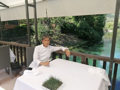 (Chef) Ristorante la trota dal 63.
Rivodutri (RI) Michelin star ⭐⭐