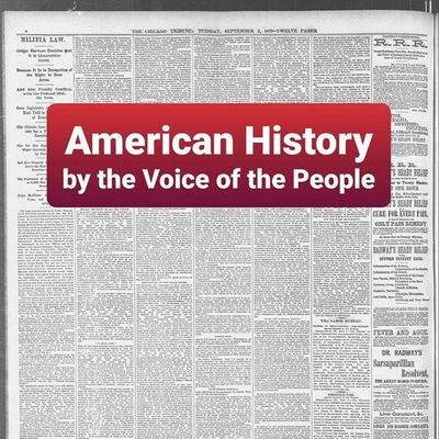 AHBTVOP's profile picture. Sharing History from the view of old newspapers. Some cool history I never knew and current subjects looking back. Enjoy (videos & retweets as well)