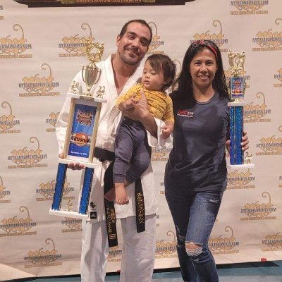 jadames1775's profile picture. Inarikai Dojo CEO / Dad
3rd°BlackBelt shotokan 1st°jiujitsu
UFC-03,BELATOR,WKF,AAU,FUJI,🥇🥈🥉
National USA Team Olympics
cosplayer, stuntman, actor, U.S.Marine