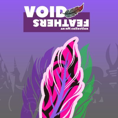 Open a portal to your deepest dreams, the ones that take you to a dark place.. VOIDFEATHERS is a collection of 3333 mesmerizing feathers floating around the ETH