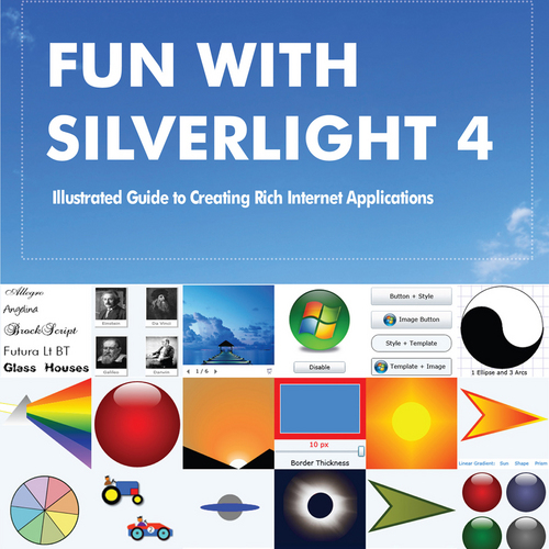 silverlightfun's profile picture. Author of Fun with Silverlight4: Illustrated guide to Creating Rich Internet Applications with examples in C#, ASP.NET, XAML, Media, Webcam, AJAX, REST and Web