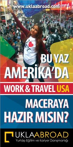 UKLA Abroad yurtdisinda dil egitimi,universite,yuksek lisans, 8*18 yas grubu yaz kampi, ABD'de work and travel , maasli staj programlari ile hizmetinizde
