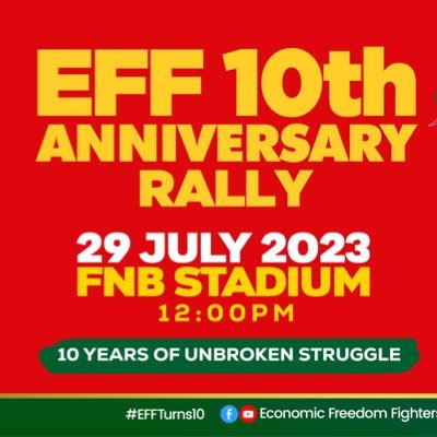 Commander in Chief of Economic Freedom Fighters [EFF] and a Revolutionary activist for radical change in Africa. No Facebook Account. fools get blocked