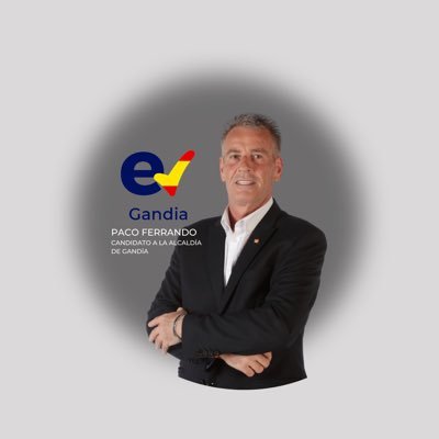Candidato a la Alcaldía de Gandía por España Viva partido político