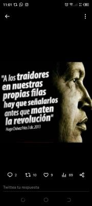 Revolucionario antes de que el Cmdte Chávez llegara a la presidencia.