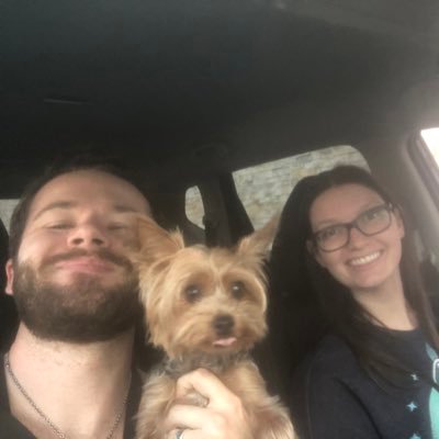 Sam, Kelly and a dog