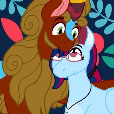 Nice to meet you I'm Ruby! 💖| 32 | She/They | Engaged 💍| Mouse Artist 🖱️| ScarlettPone on DA | Cover by @VladiVoices | Pegasus/Earth Pony