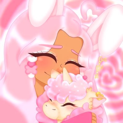 Cute Anime Buns (pink) - Roblox