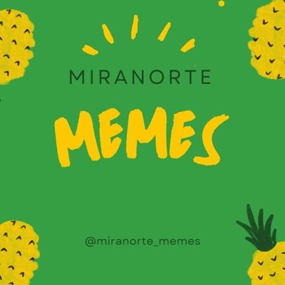 Miranorte_memes's profile picture. 🧑💻 Notícias/Entretenimento/humor