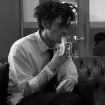 Matty Healy Eating A Banana