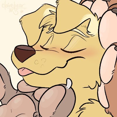 golden retriever • he/him • 22 • nsfw
🏳‍🌈🐶
                     Dumb gay golden dog who's gonna lick your face