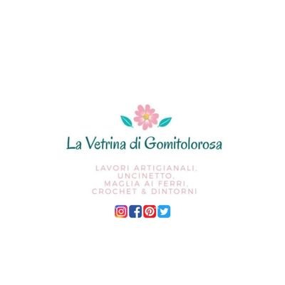 Shopping e vendita 🛍️
Lavori artigianali. Crochet, maglia ai ferri & various.
Spedizioni in tutta Italia 🇮🇹
Check my website
https://t.co/ix8kmmH7Gf