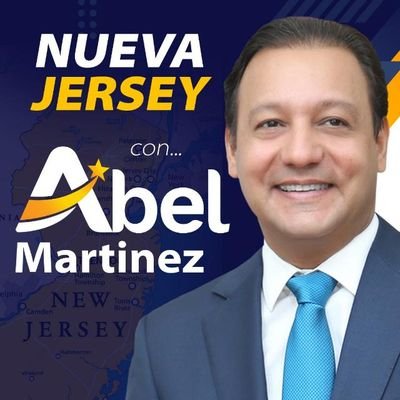 Cuenta de Twitter del condado de Hudson County del Estado de New Jersey en respaldo a la candidatura presidencial del compañero Abel Martínez.