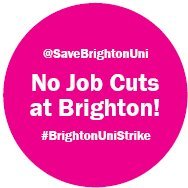 Supporting the fightback against the sacking of 130 staff at University of Brighton. #BrightonUniStrike #SaveBrightonUni