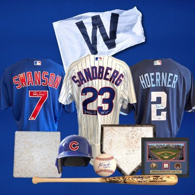 Official Twitter feed of Cubs Authentics, the premier outlet for MLB authenticated game-used and autographed Cubs memorabilia, benefiting Cubs Charities.