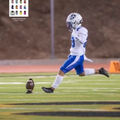 C/O 25 || 5’8 168 || Kicker || La Habra High School || 16 Years Old || insta- cr2tuff || email - ramirez.christian07@icloud.com