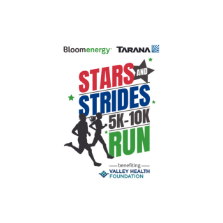 starsandstrides's profile picture. Join us for the 6th Annual Bloom Energy & Tarana Wireless Stars and Strides 5K-10K Run/Walk and Kids Fun Run 
Saturday, June 27th, 2026