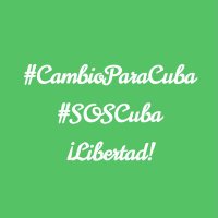 Cubana Contra Dictadura(@CambioParaCuba) 's Twitter Profile Photo