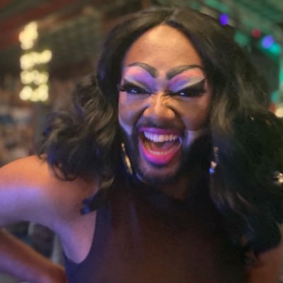 They/She | Non-binary, bearded drag queen