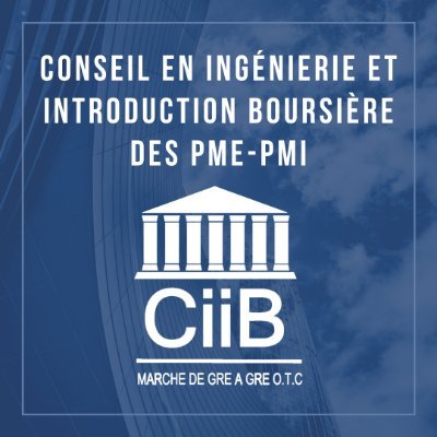 Les Services de CiiB aux entreprisess :
1️⃣aide à réussir vos augmentations de capital
2️⃣Trouve de nouveaux  souscripteurs
3️⃣ Tient registre des actionnaires