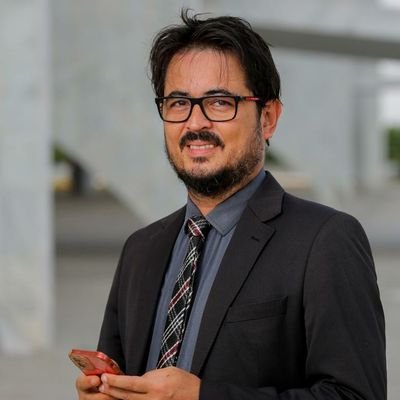 Repórter do Valor Econômico na cobertura do Palácio do Planalto