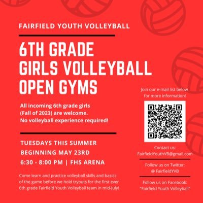 Fairfield Youth Volleyball in the Cincinnati Premier Youth Volleyball League.