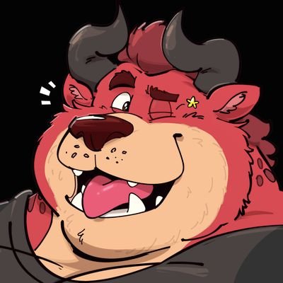 24 ⭐ Artist ⭐ Free Palestine ⭐ RT alot 
Big red fuzzy behemoth who LOVES art n games and roaring positive vibes! 
🔥💖
👤 @bearafterall
🖼️ me!
