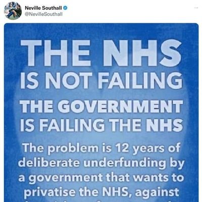 NHS & Socialist  supporter