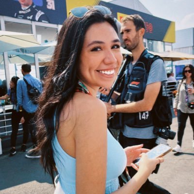 happier at a race track 🏁🏎️ IG:paoyanez TikTok:paooynz | hello@wtf1talent.com