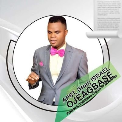 Ap0stleIsrael's profile picture. Biologist that gist the Bible
#President @GozfanworldInt , 
Bishop
#Chief Executive Officer @Gozfanworldtv ,

#Author @Dsomdevotional ,