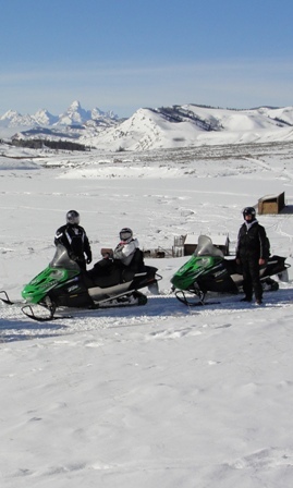 We are a snowmobile tour company which has been in business since 1967. We offer tours into Yellowstone and  the wilderness surrounding Jackson Hole, WY