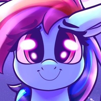 Uuuuh, I draw, mostly ponies. Hello fellow pony liker peoples.

I love love love Rainbow Dash