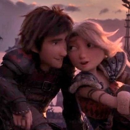 daily posts of hiccup haddock and astrid hofferson from how to train your dragon.