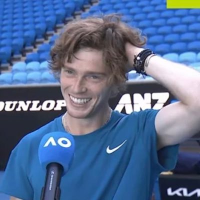 ◥ ◤ Just here to love & support Andrey Rublev 🖤