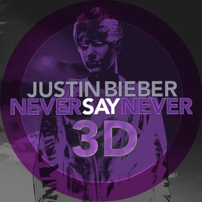 Advocating for the re-release of Justin Bieber's Never Say Never 3D... in 3D. Sign the petition, link below