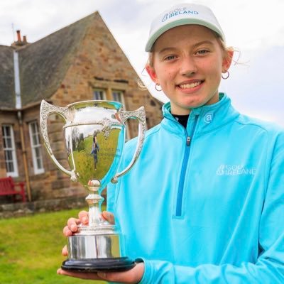 15 years old, hcp +3.4WAGR 437 Coach: Shane O’ Grady ;Roscommon/Glasson golf club. Scottish Girls Open Champion 2023 Irish Girls Open Champion 2023