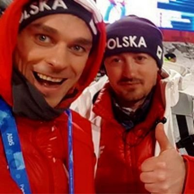 Piotr Żyła, Adam Małysz, John Gordon, Adrian Nowak Żalno i Kasztan