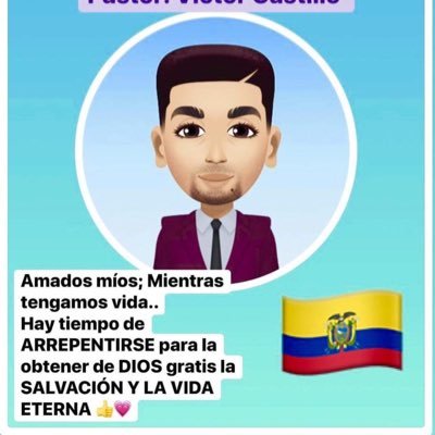 Twitter oficial del Ministerio Evangelistico Una Redención en Cristo