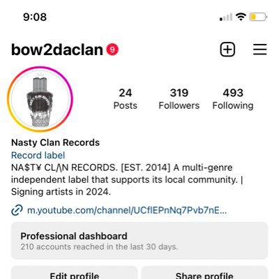 NA$T¥ CL/\N RECORDS. (EST. 2014) A multi-genre independent label that supports its local community. Signing artists in 2024.