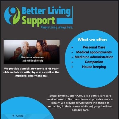 Better Living support group Ltd