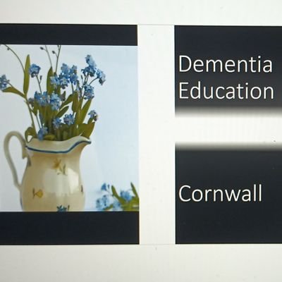 Making #dementia everyone's business in Cornwall, by offering free training and linking you with other training partners, more info @DementiaEdCorn