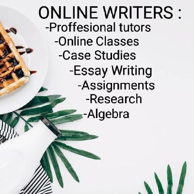 Online assignments, essay writing,case studies, mathematics, professional tutors and many more ! DM ASAP, onlinewriters34@gmail.com consider your tasks done .