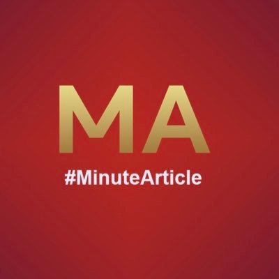 MinuteArticle's profile picture. On a mission that will bring recognition, however, simpler the effort voices will multiply - Madhavi Desai. YouTube channel: https://t.co/KxQAyZ6Hcj