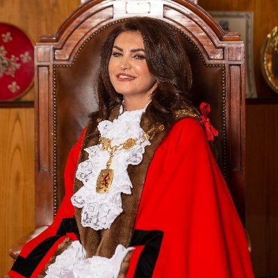 Cllr Suna Hurman, elected as the Mayor of Enfield.